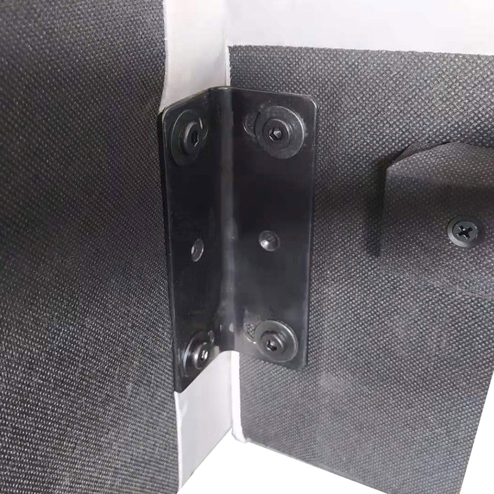 Queen Size Sleigh Bedframe Velvet Upholstery Beige Colour Tufted Headboard And Footboard Deep Quilting - TRENDZ