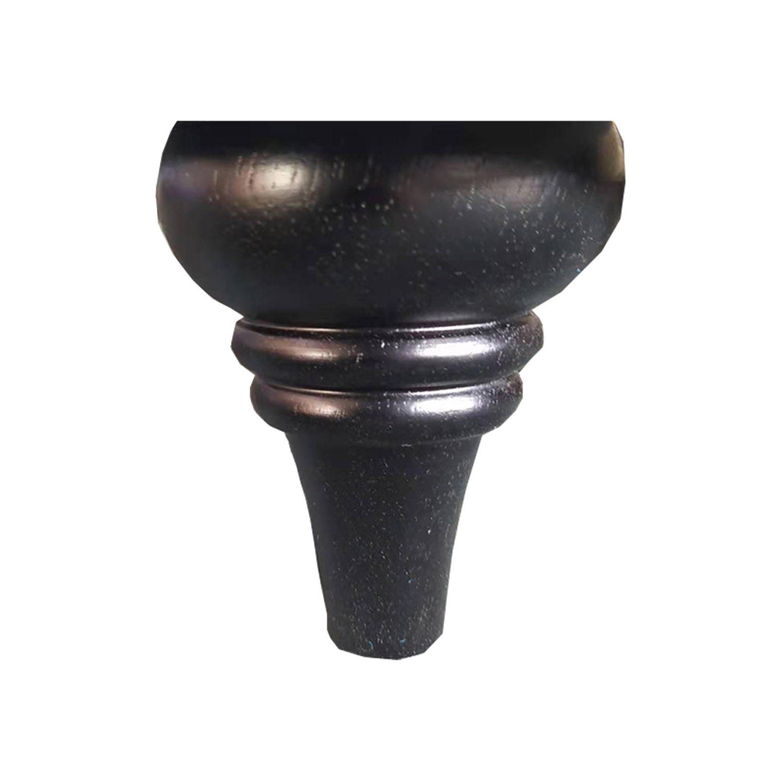 Queen Size Sleigh Bedframe Velvet Upholstery Beige Colour Tufted Headboard And Footboard Deep Quilting - TRENDZ