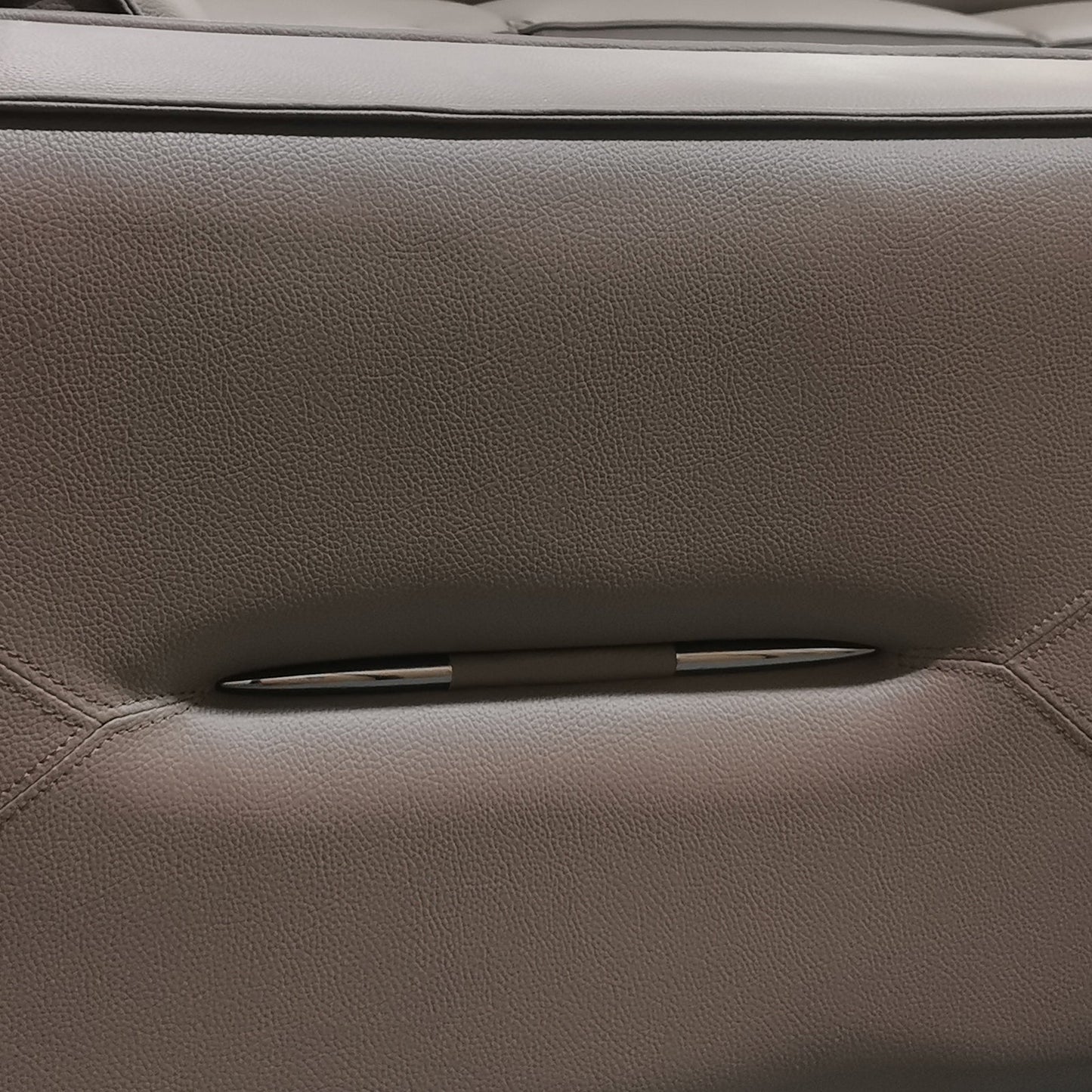 5 Seater Real Cow Leather Sofa with Power Recliner Adjustable Headrest Wooden Frame Corner Lounge - TRENDZ