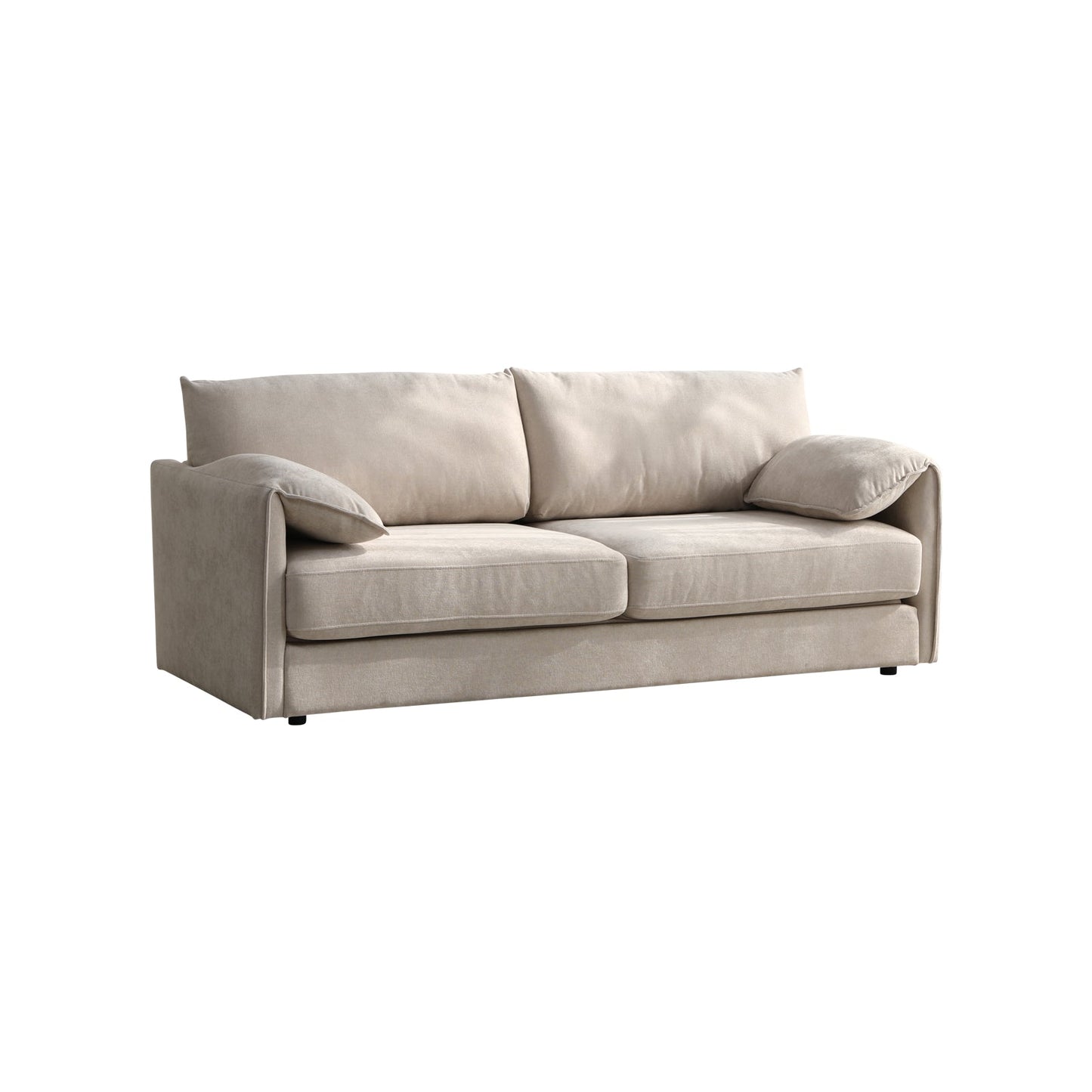 3 Seater Multifunctional Sofa Bed Fabric Upholstery New Foam Pocket Spring - TRENDZ