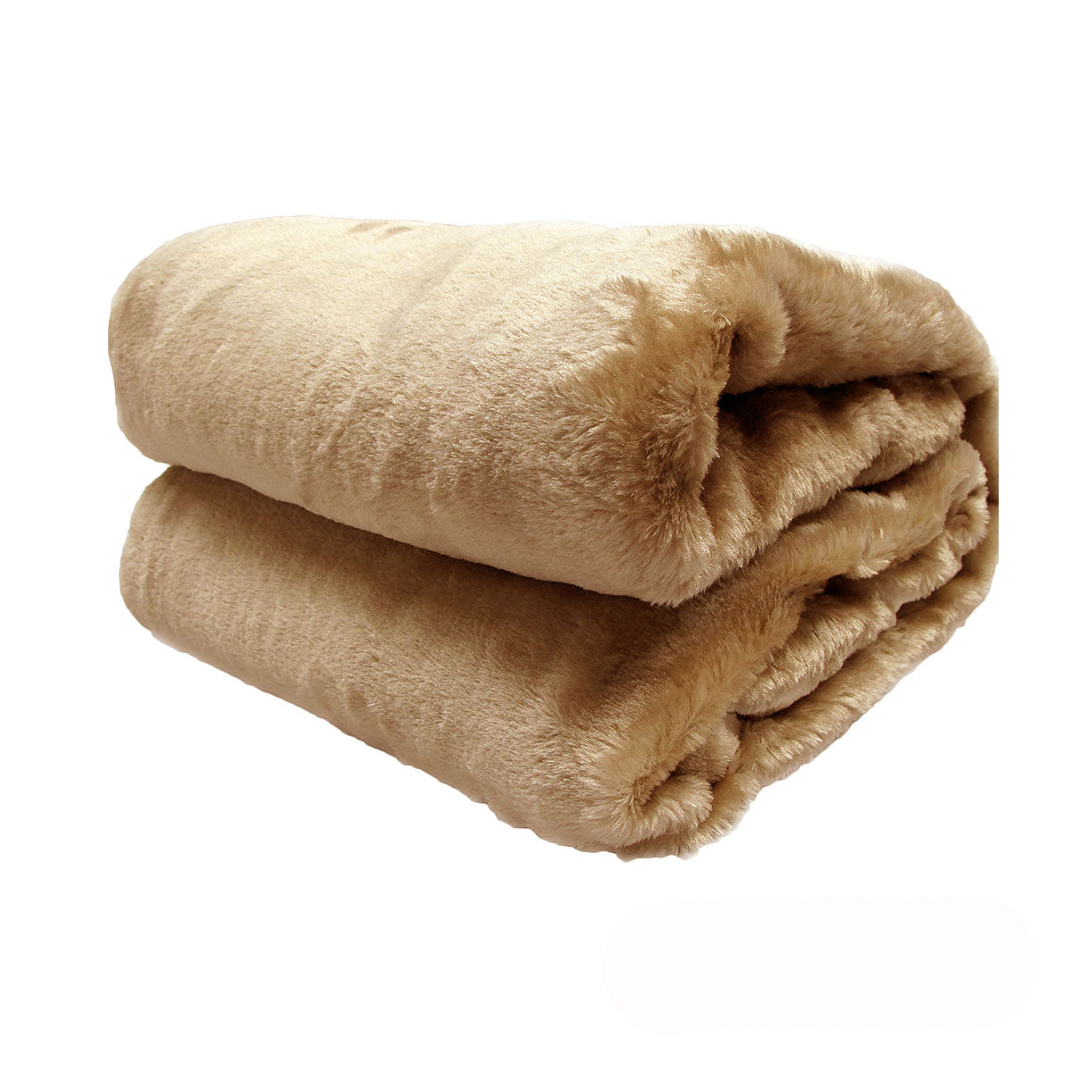 Canine Faux Fur Throw Rug 127 x 152 cm Labrador - TRENDZ