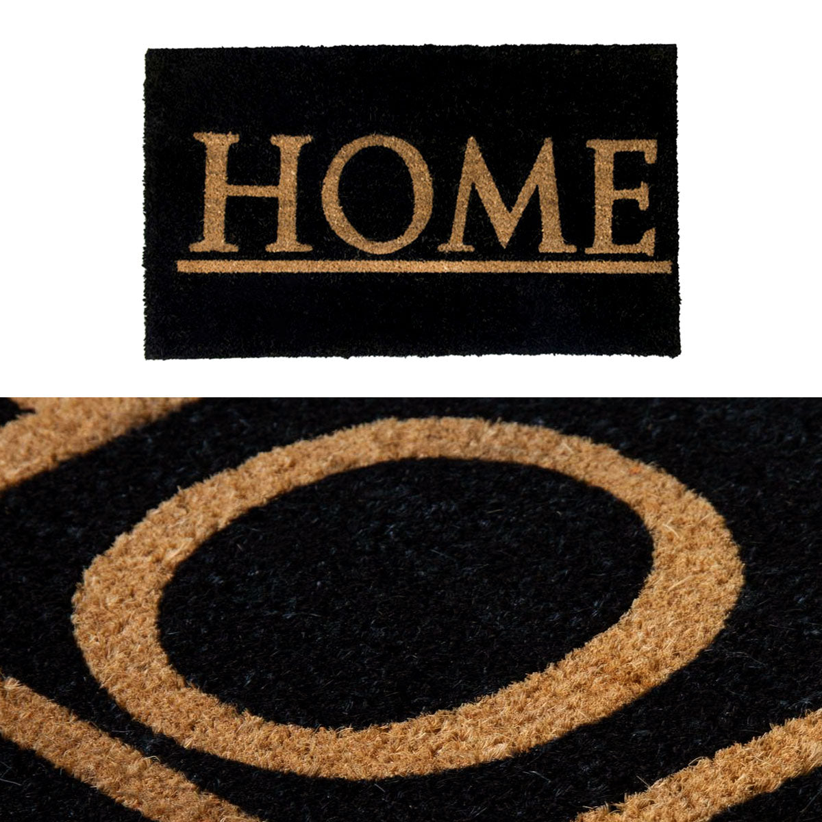 J.Elliot Home Home PVC Backed Coir Printed Door Mat - TRENDZ
