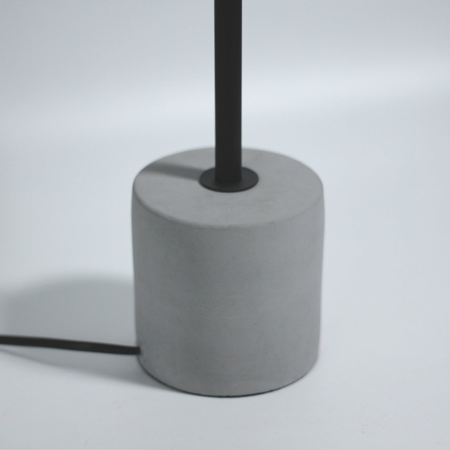 Jerome Table Lamp – Grey Concrete Base with Felt Shade