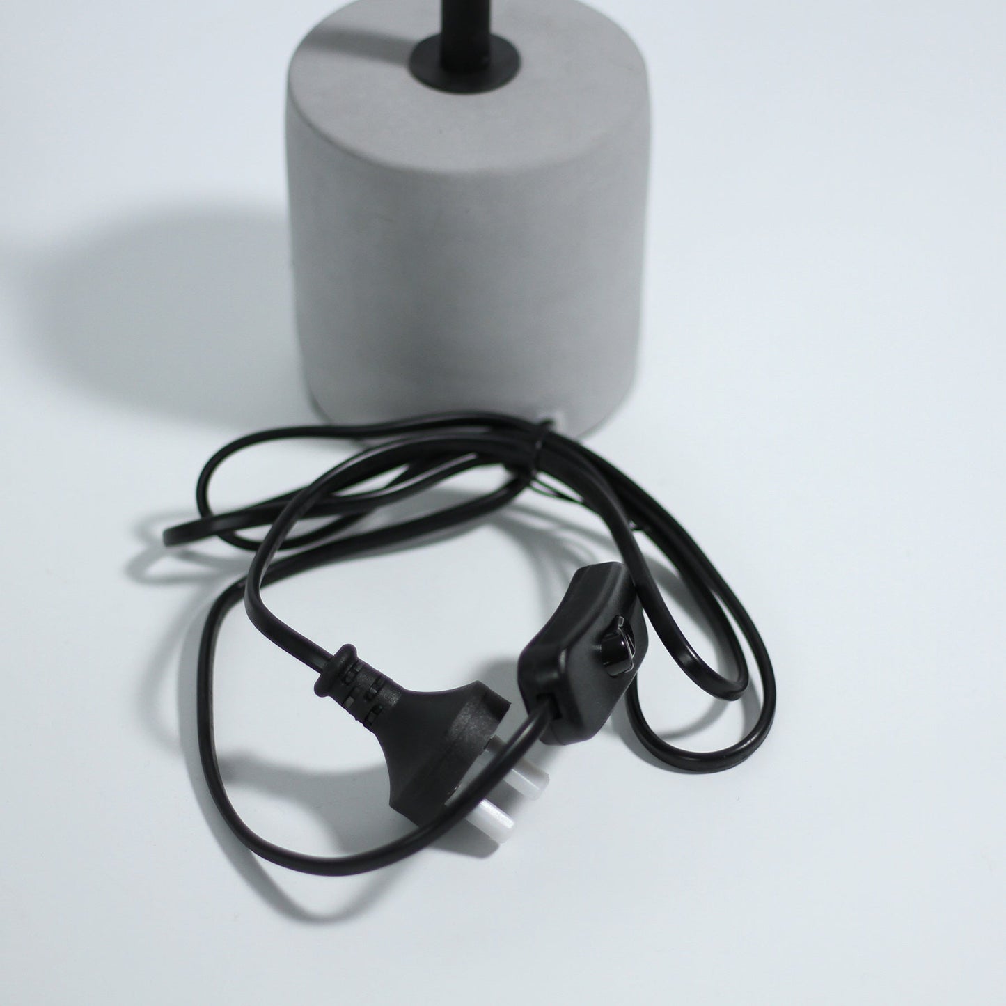 Jerome Table Lamp – Grey Concrete Base with Felt Shade