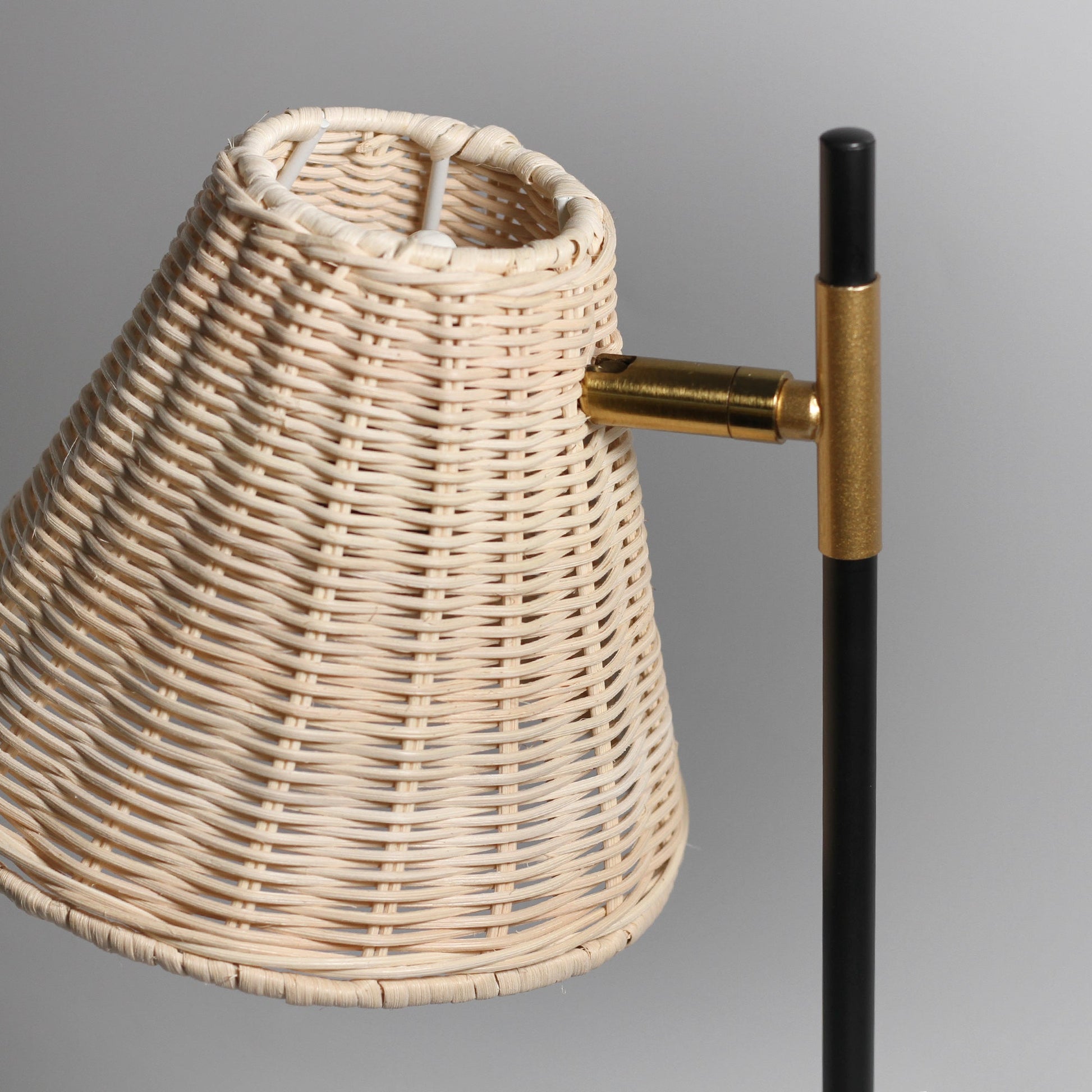 Yvette Rattan Table Lamp - TRENDZ