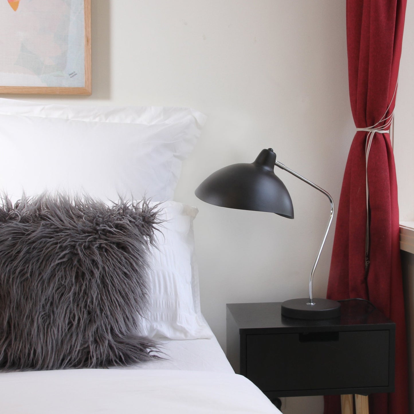 Abby Table Lamp - Black - TRENDZ