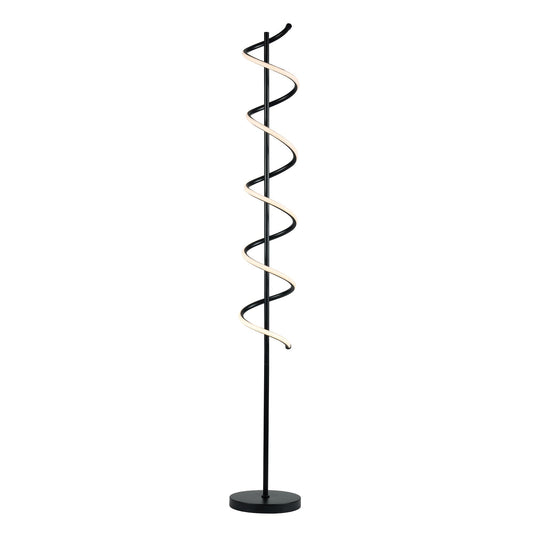 Cirrhi LED Floor Lamp – Matte Black Finish, 150cm Modern Uplight