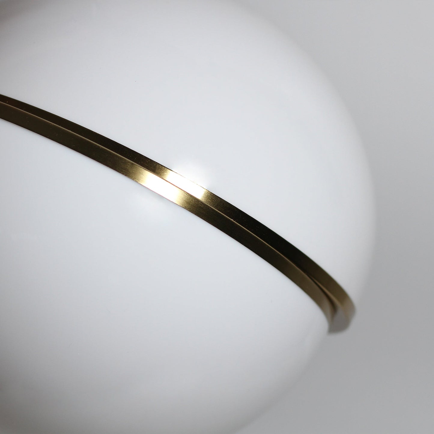 Padgett Pendant Light – Large 300mm White & Gold Orb (LL002PL124L)