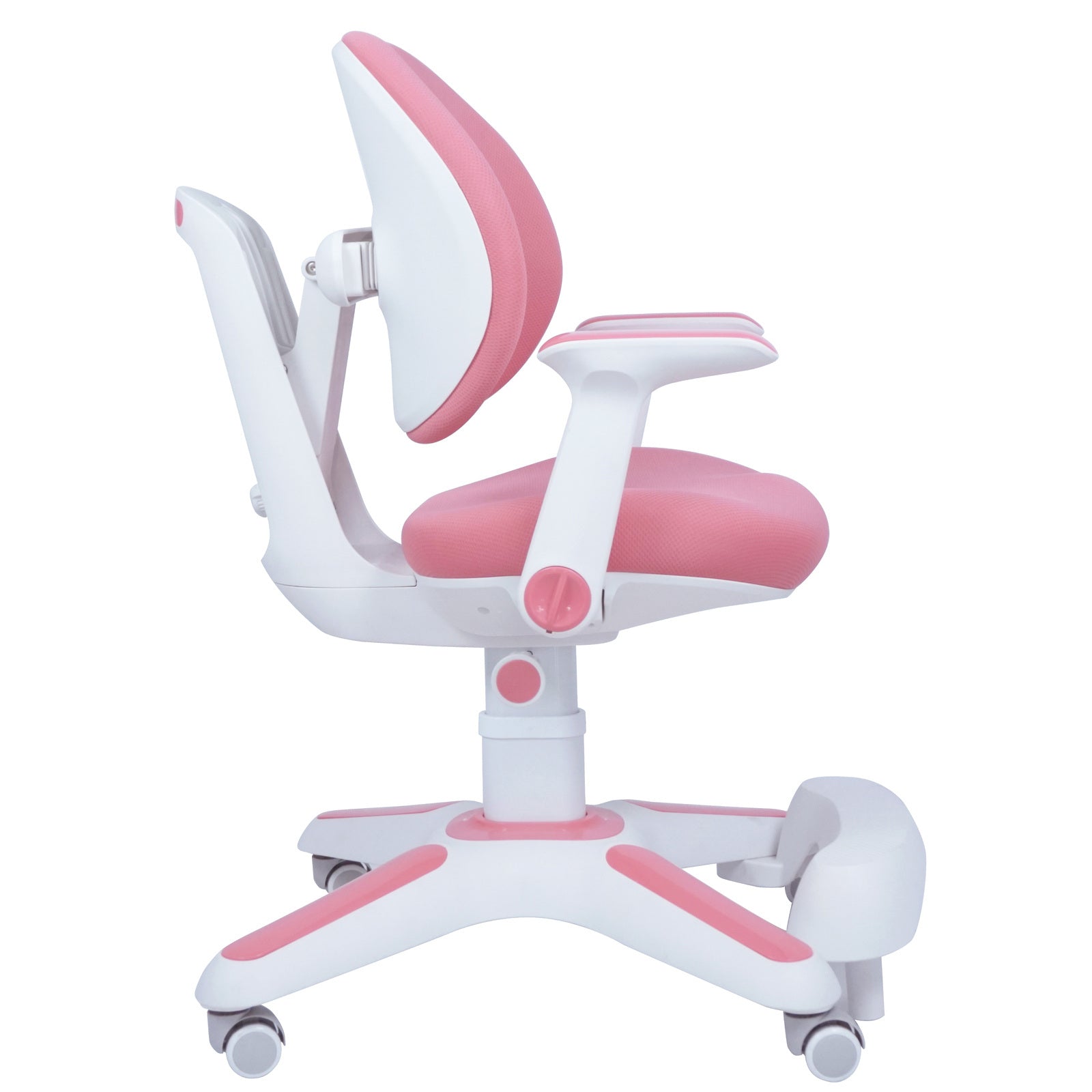 Ergonomic Children Kids Study Chair Set Height Adjustable - Pink - TRENDZ