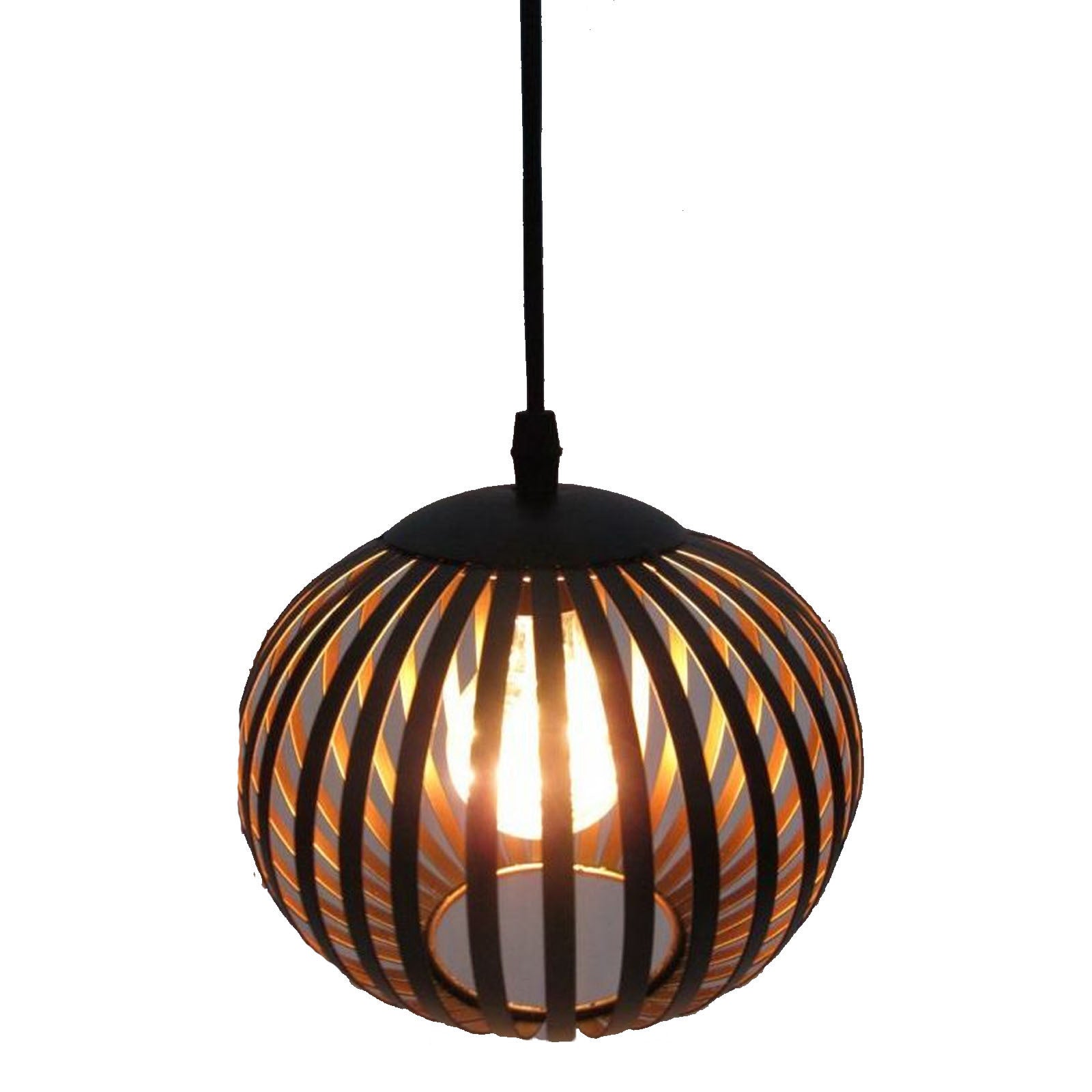 Hanging Ceiling Metal LED Pendant Lamp Light Holder Base with Timer - TRENDZ