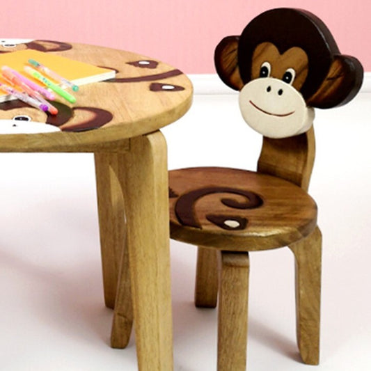 Kids Wooden Chair Monkey - TRENDZ