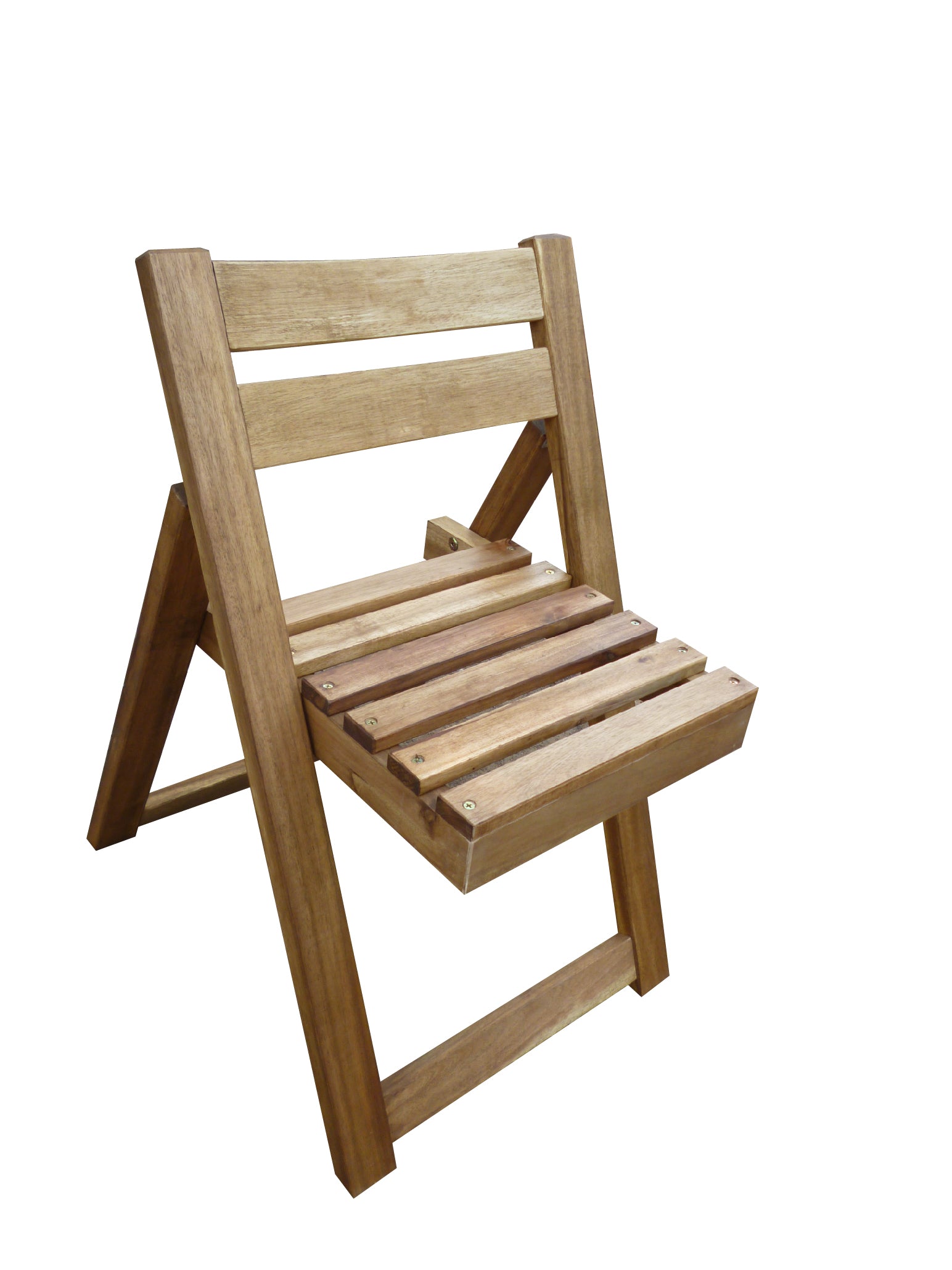 Hardwood Foldable Teen Desk Set (Acacia) - TRENDZ