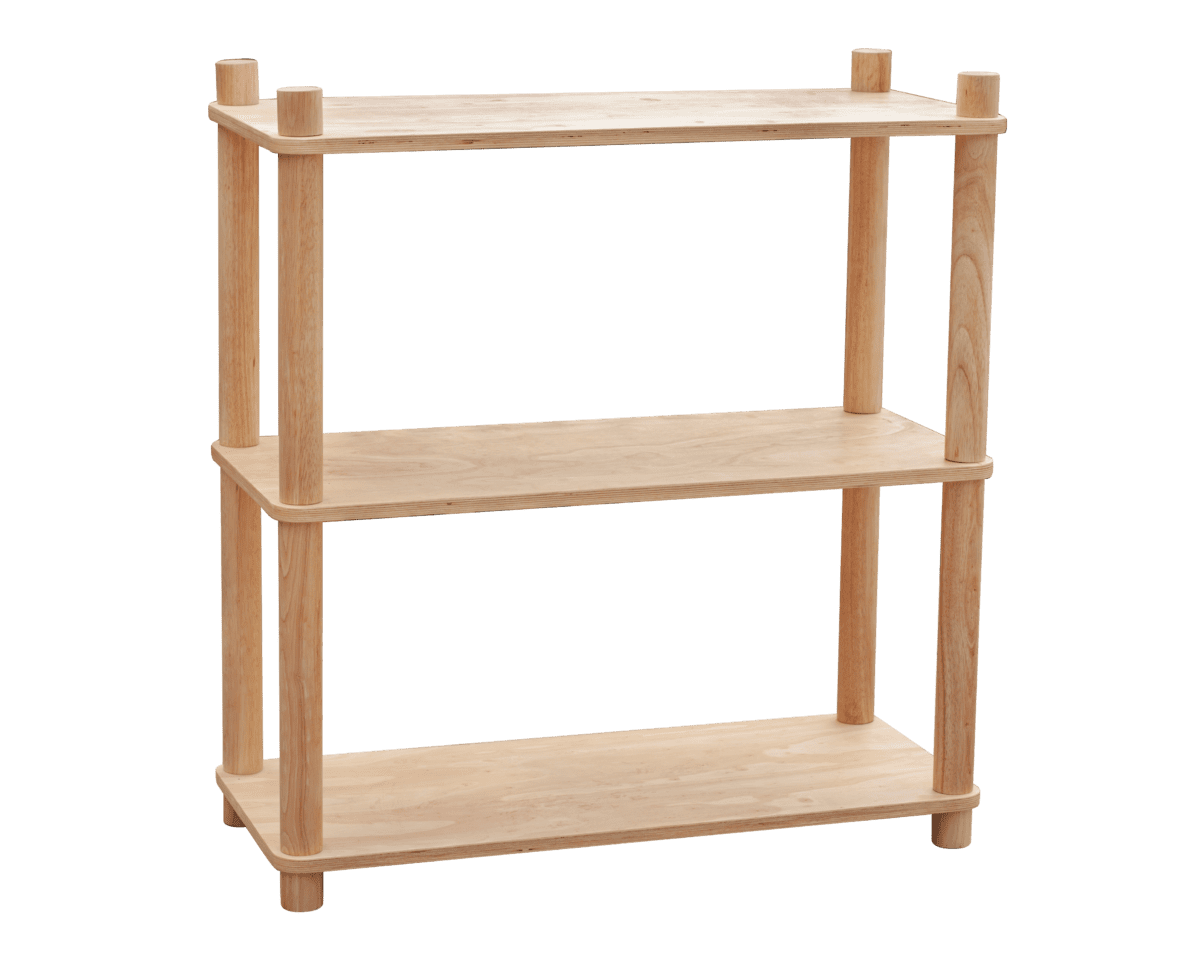 Montessori 3 tier shelf - TRENDZ