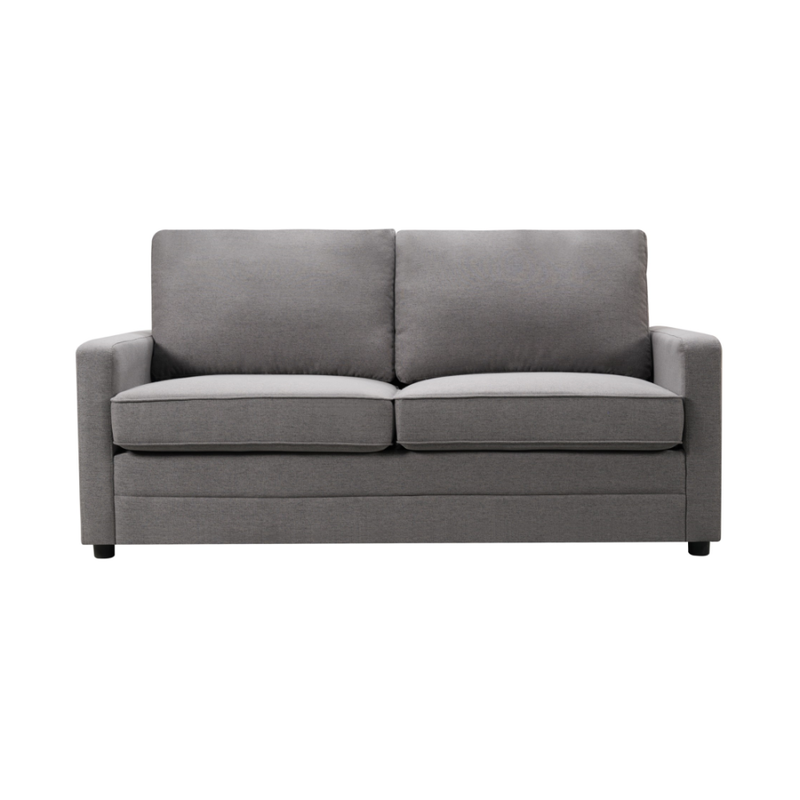 RAY 2 Seater Sofa bed with Separate Foam Mattress- Dark grey - TRENDZ