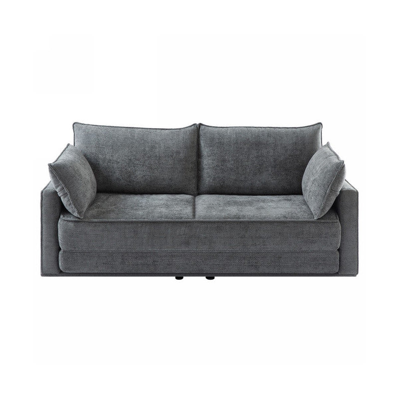 COMFY 3 Seater Sofa bed Queen Grey - TRENDZ