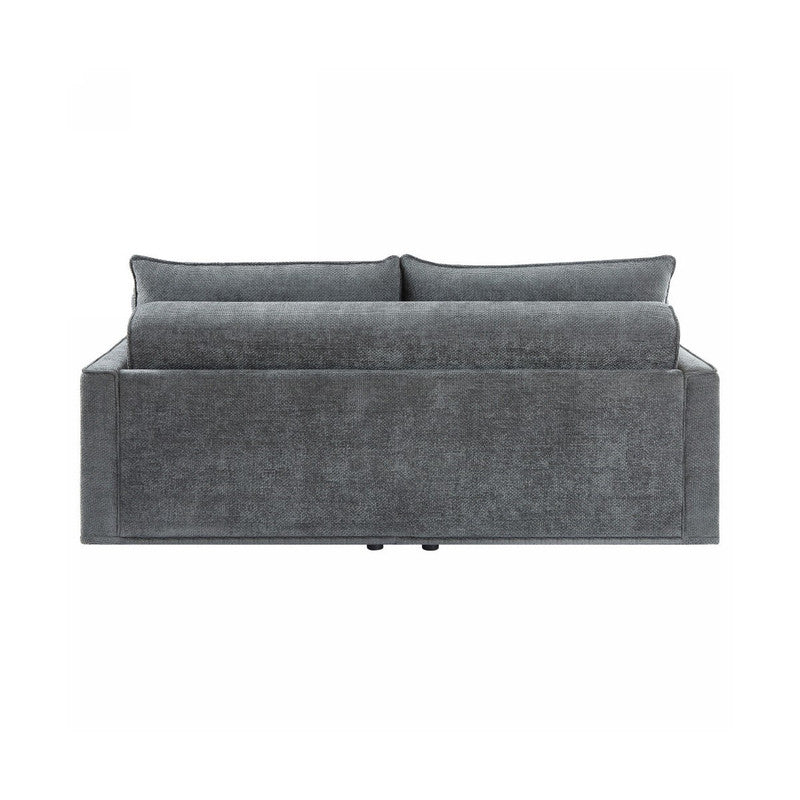 COMFY 3 Seater Sofa bed Queen Grey - TRENDZ