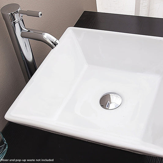 Bathroom Ceramic Rectangular Above Countertop Basin for Vanity - TRENDZ