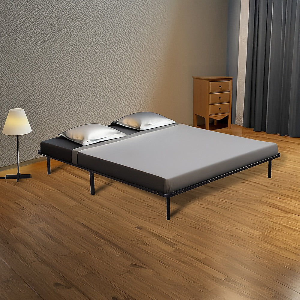 King Metal Bed Frame - Bedroom Furniture - TRENDZ