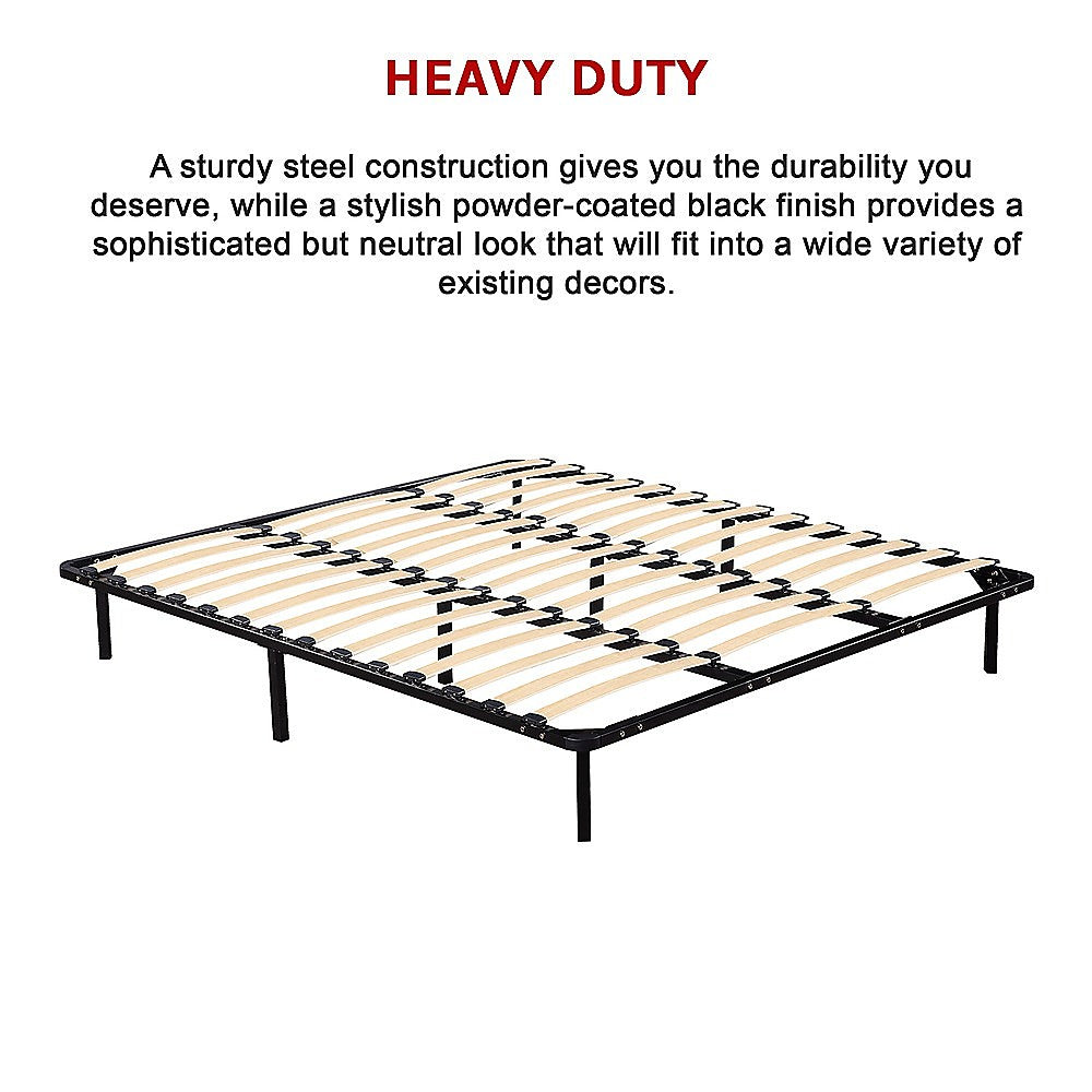 King Metal Bed Frame - Bedroom Furniture - TRENDZ