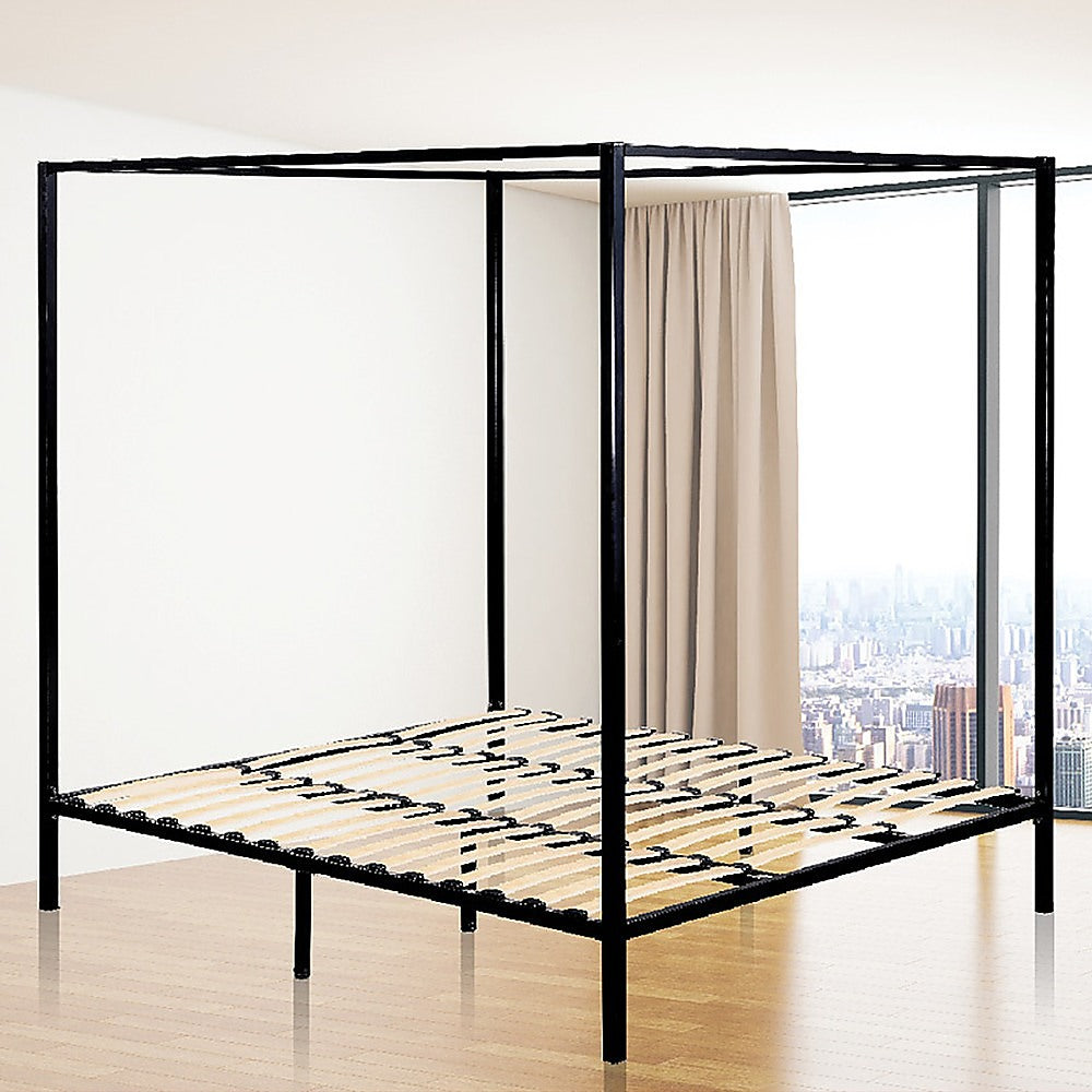 4 Four Poster King Bed Frame - TRENDZ