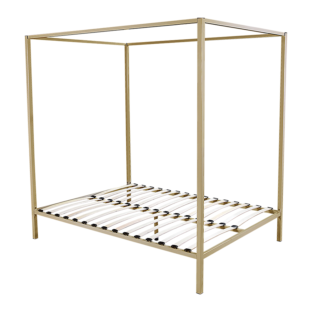 4 Four Poster Queen Bed Frame - TRENDZ