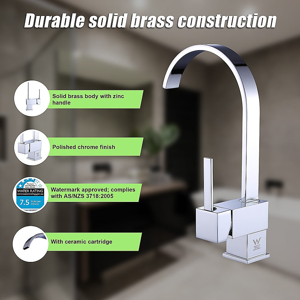 Basin Mixer Tap Faucet -Kitchen Laundry Bathroom Sink - TRENDZ