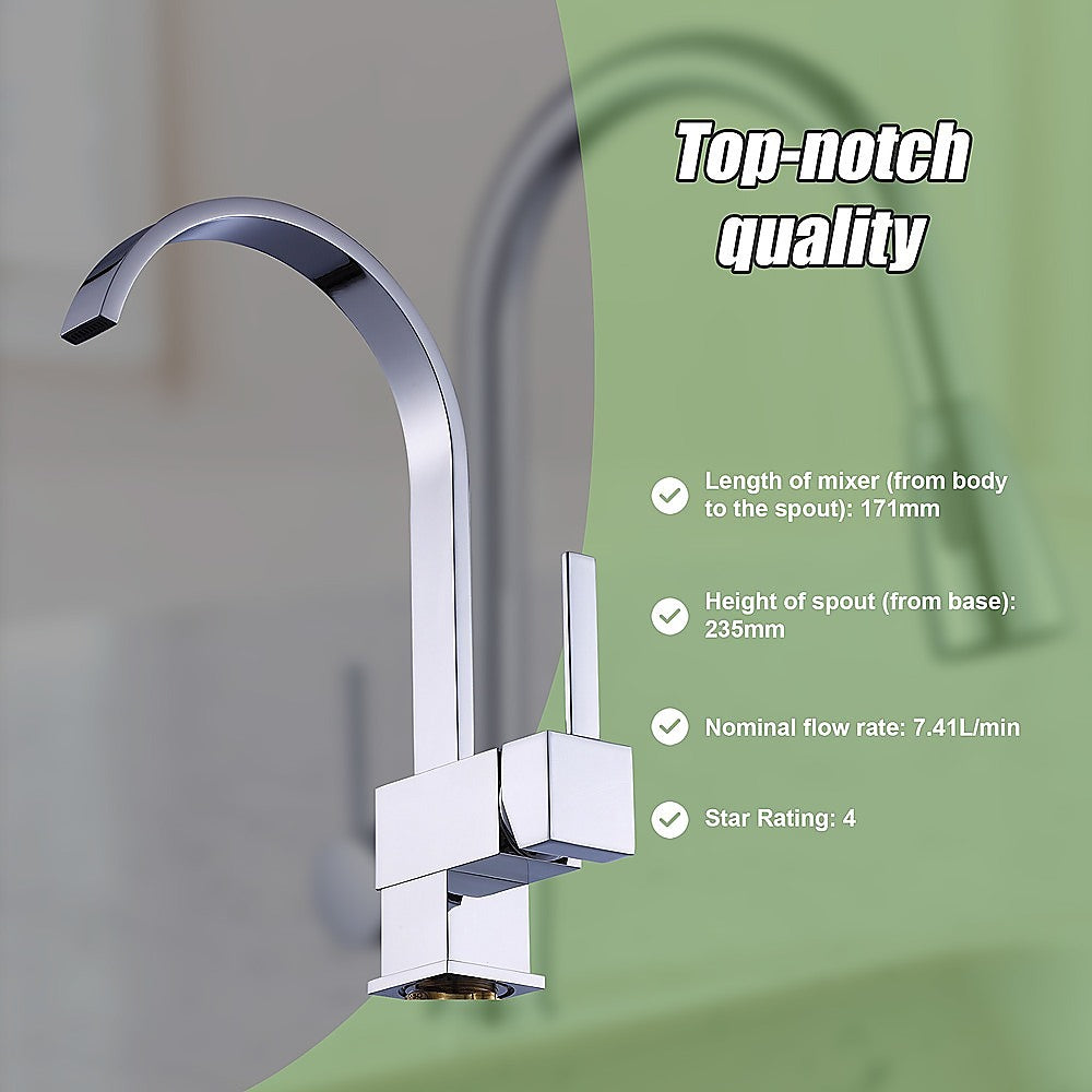 Basin Mixer Tap Faucet -Kitchen Laundry Bathroom Sink - TRENDZ