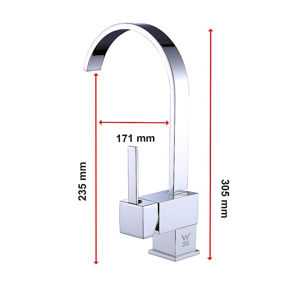 Basin Mixer Tap Faucet -Kitchen Laundry Bathroom Sink - TRENDZ