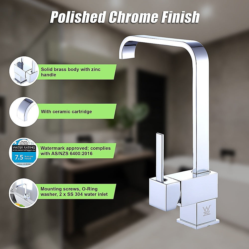 Basin Mixer Tap Faucet - Kitchen Laundry Bathroom Sink - TRENDZ