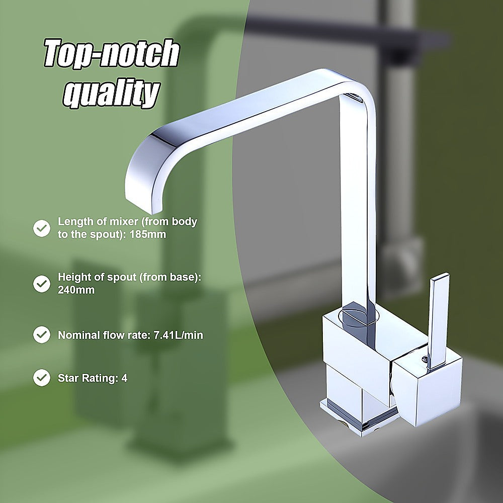 Basin Mixer Tap Faucet - Kitchen Laundry Bathroom Sink - TRENDZ