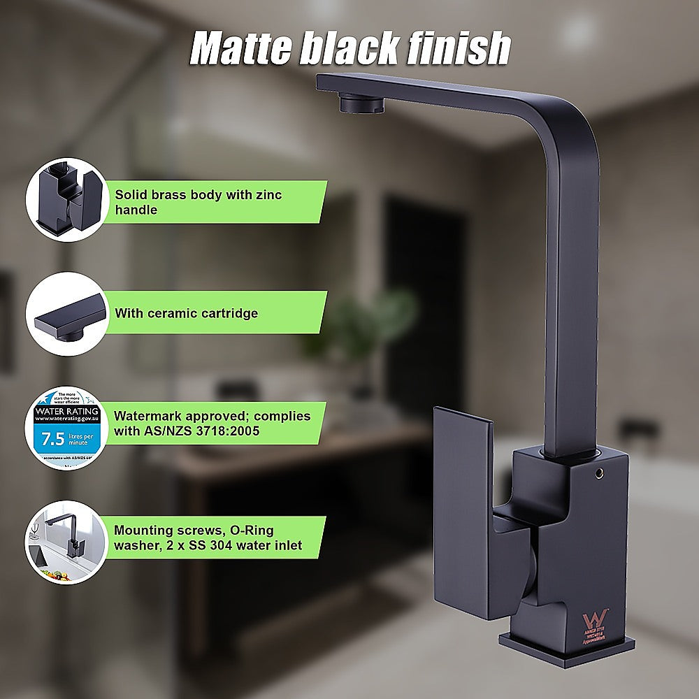 Kitchen Mixer Tap Faucet - Laundry Bathroom Sink - TRENDZ
