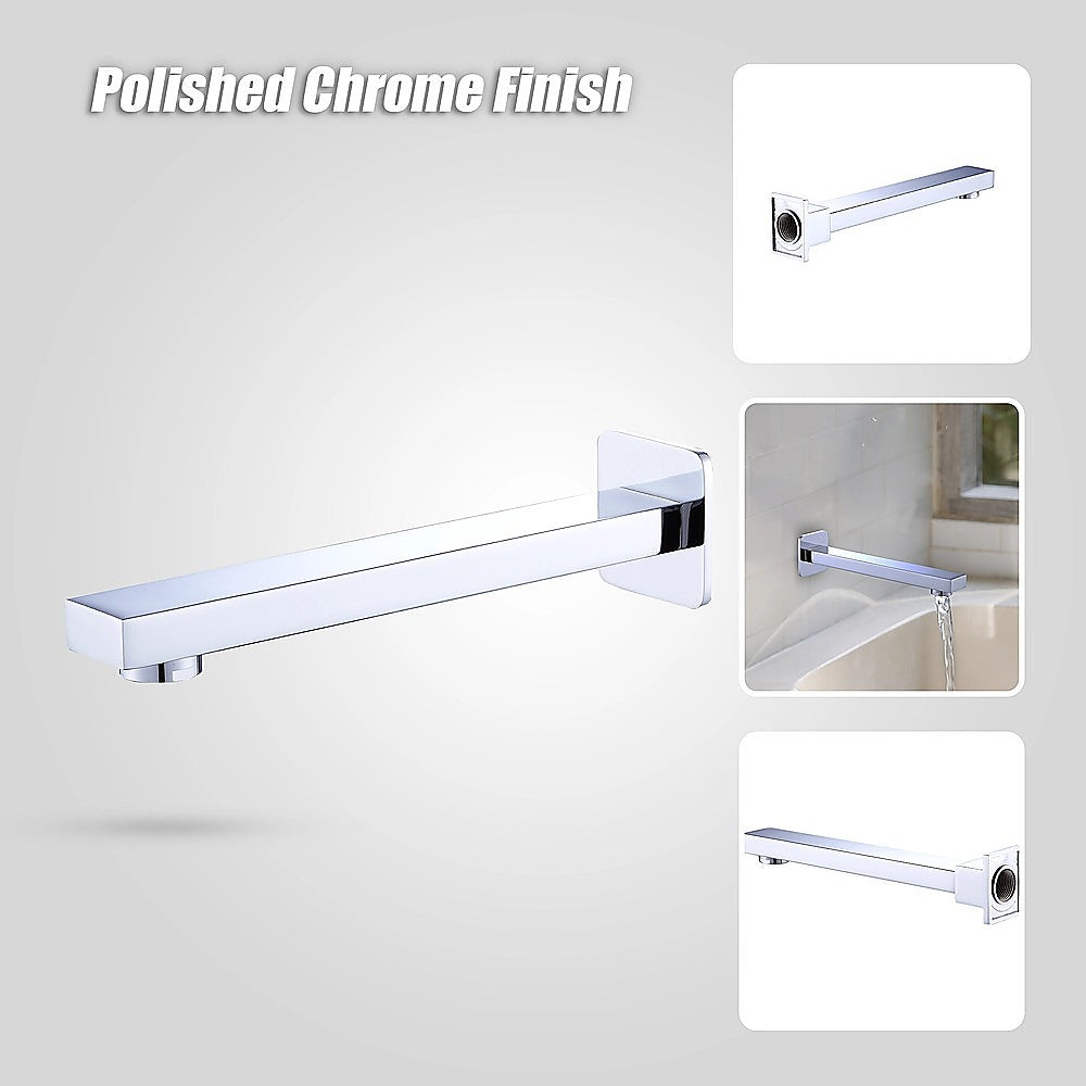 228mm Bath Spout Polished Chrome Finish