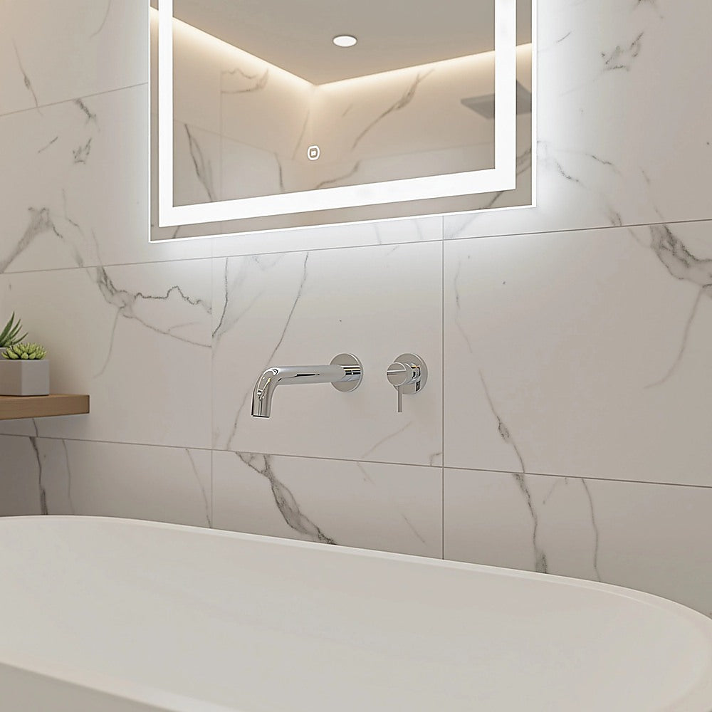 220mm Bath Spout in Polished Chrome Finish