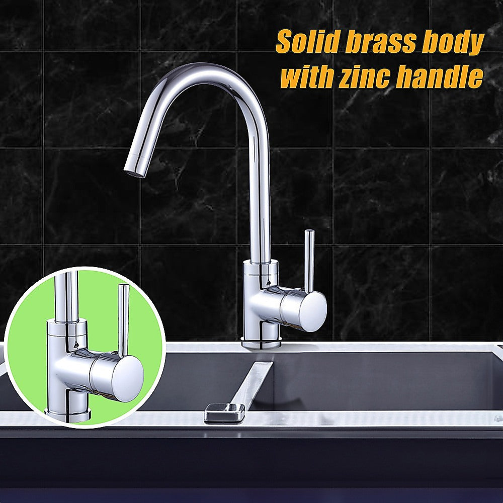 Kitchen Mixer Tap Faucet for Basin Laundry Sink - TRENDZ