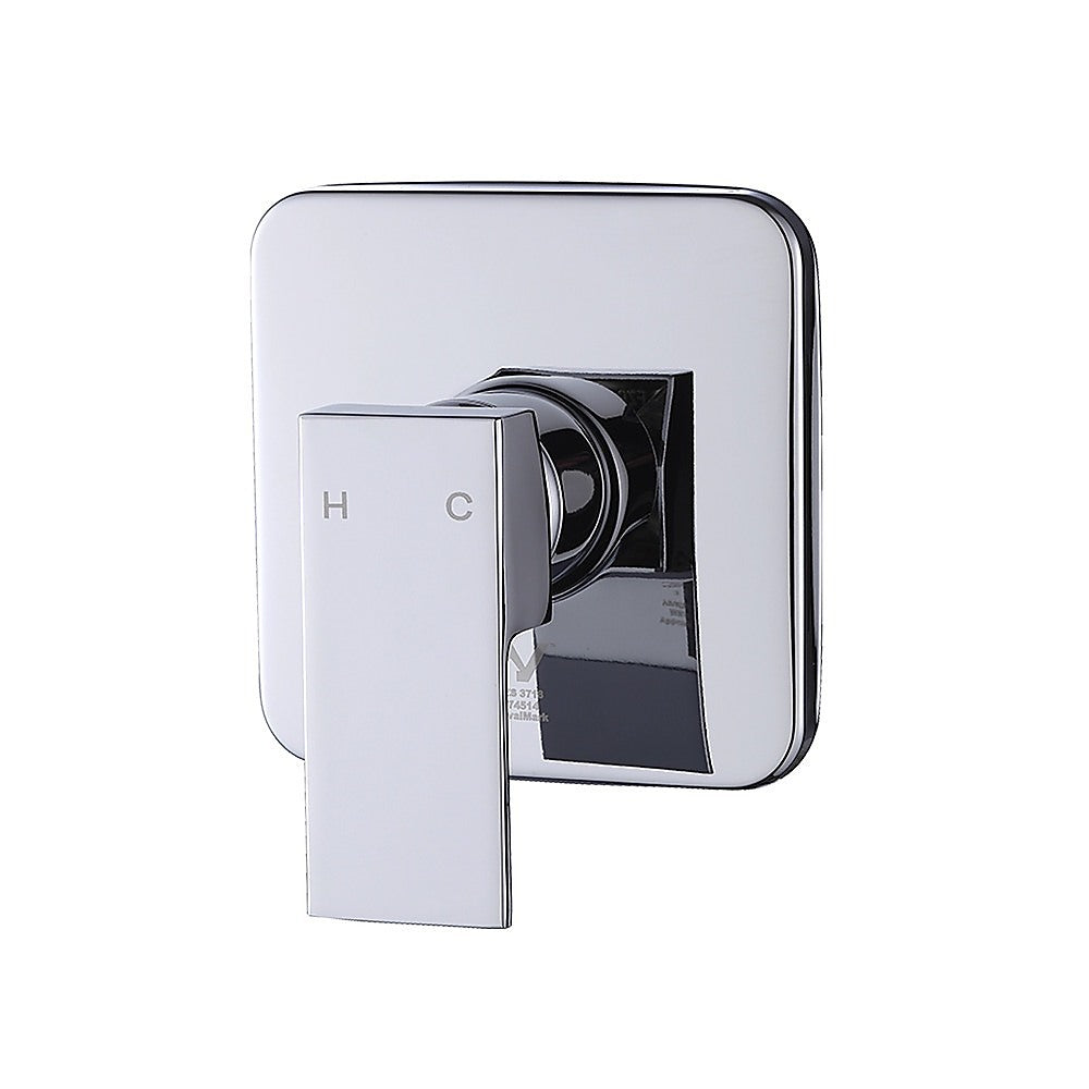 Della Francesca Shower/Bath Mixer Tap – Chrome Square Design