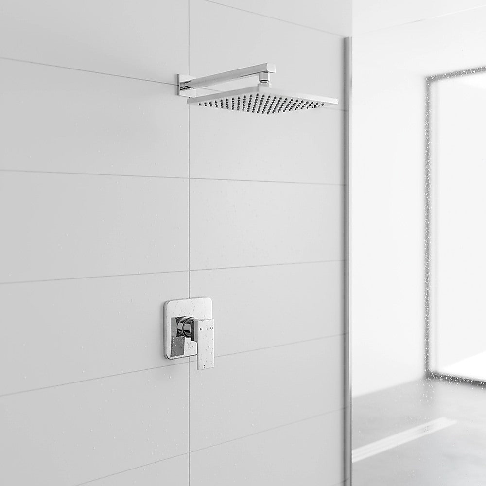 Della Francesca Shower/Bath Mixer Tap – Chrome Square Design