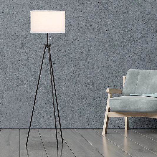 Mid-Century Floor Lamp Modern Tripod Decor Living Room Standing - TRENDZ