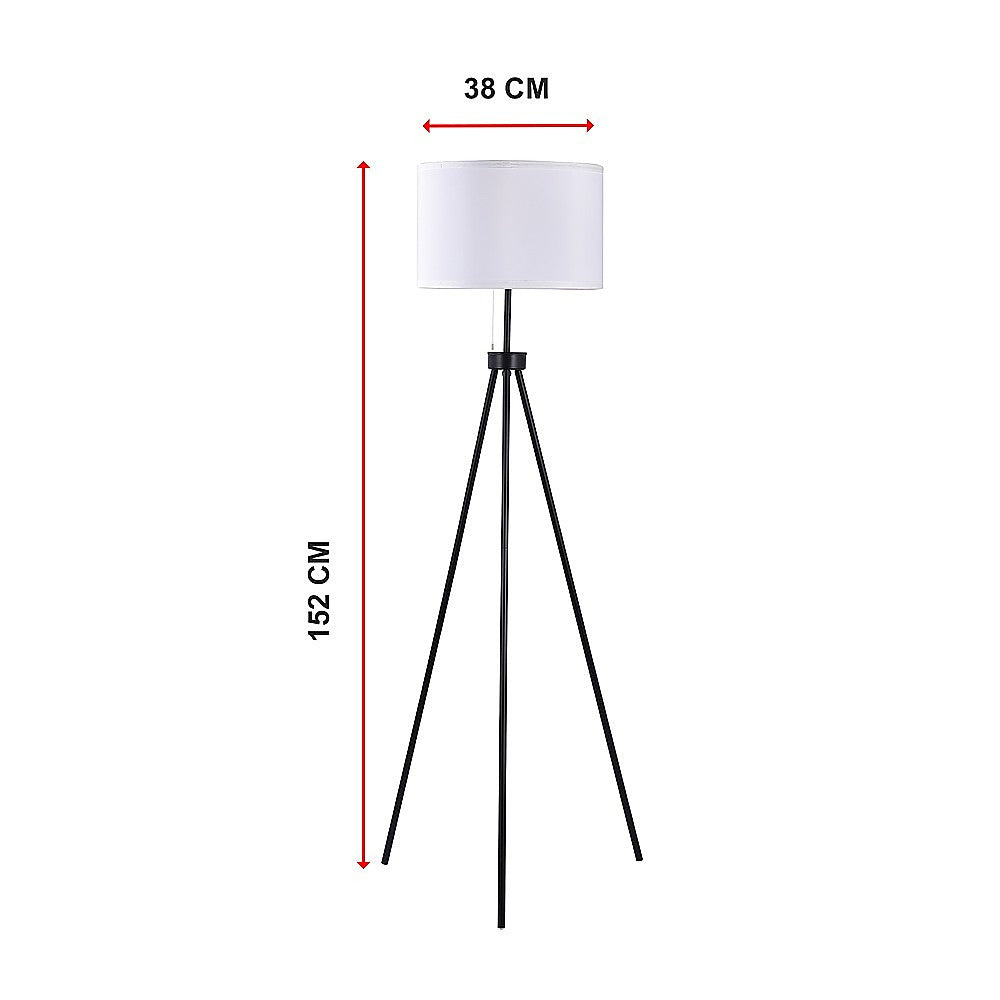 Mid-Century Floor Lamp Modern Tripod Decor Living Room Standing - TRENDZ