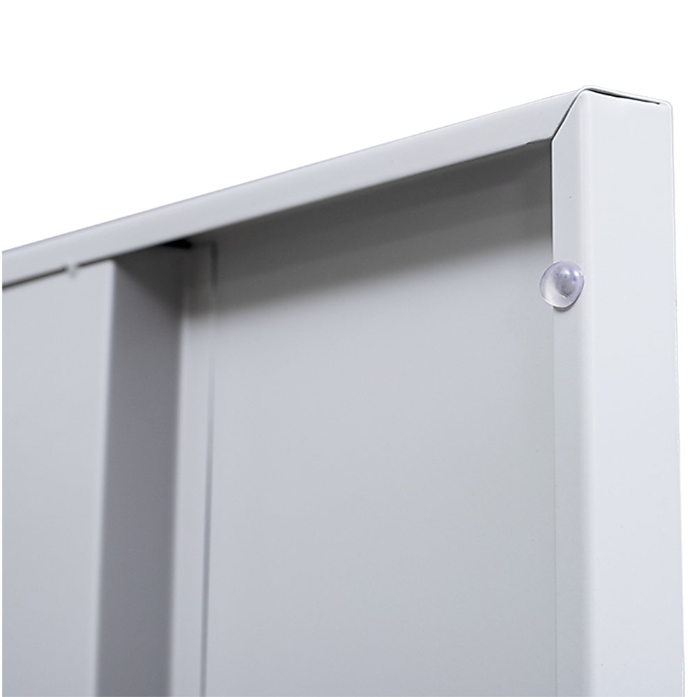 4-Door Vertical Locker for Office Gym Shed School Home Storage - TRENDZ