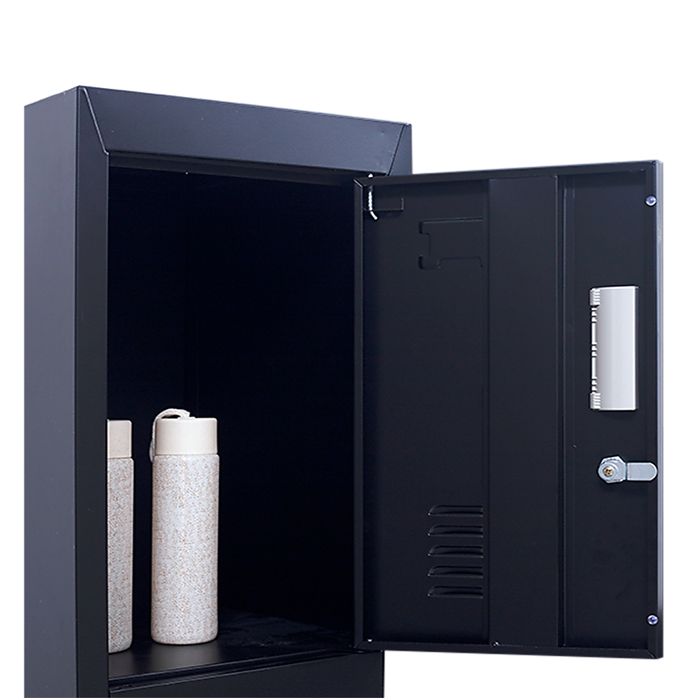 4-Door Vertical Locker for Office Gym Shed School Home Storage - TRENDZ
