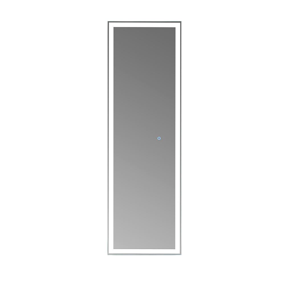 LED Full Length Mirror Standing Floor Makeup Wall Light Mirror 1.6M - TRENDZ