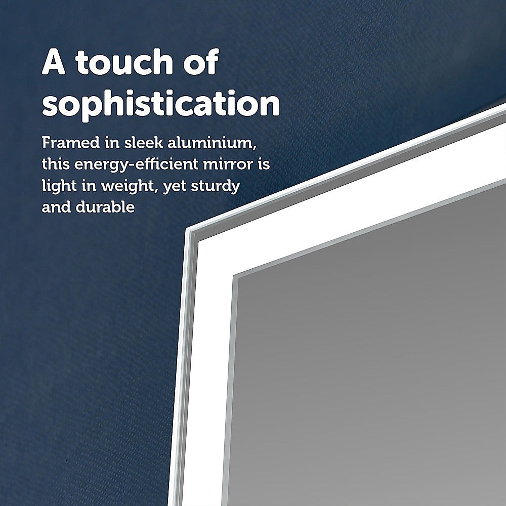 LED Full Length Mirror Standing Floor Makeup Wall Light Mirror 1.6M - TRENDZ