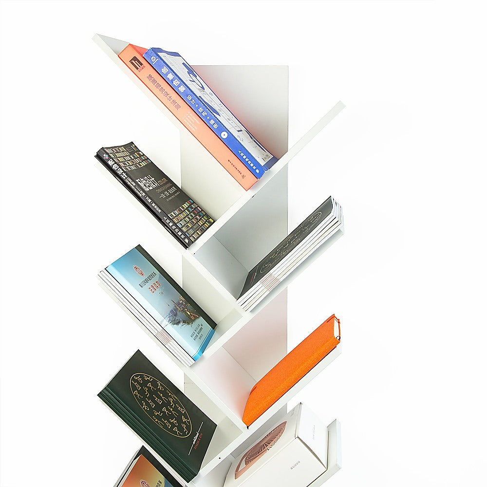 Tree Bookshelf Bookcase Book Organizer 12-Tier Multipurpose Shelf Display Racks - TRENDZ