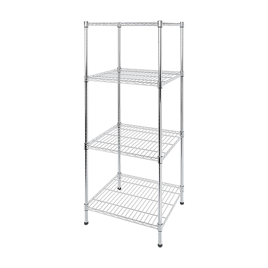 Modular Wire Storage Shelf 600 x 600 x 1800mm Steel Shelving - TRENDZ