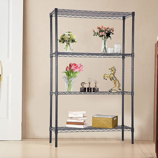 Modular Wire Storage Shelf 900 x 450 x 1800mm Steel Shelving - TRENDZ