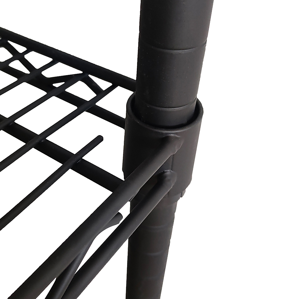 Modular Wire Storage Shelf 900 x 450 x 1800mm Steel Shelving - TRENDZ