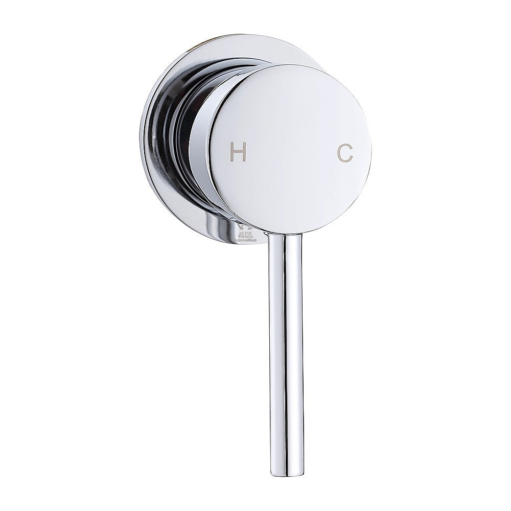 Single Round Shower Bath Mixer Tap Bathroom WATERMARK Approved