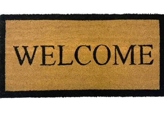 Large Welcome Doormat 90x45cm