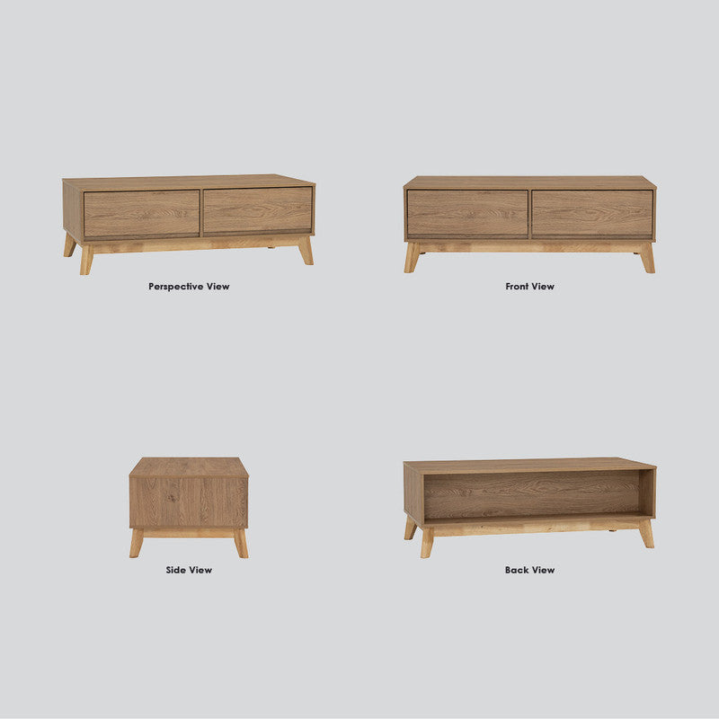 Hirado Coffee Table - Natural - TRENDZ