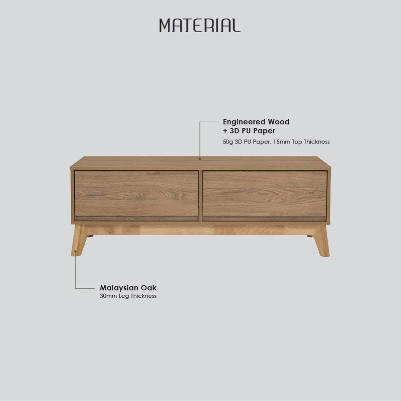 Hirado Coffee Table - Natural - TRENDZ